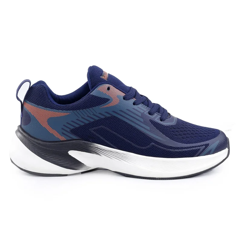 باكا بوتشي أحذية تدريب رجالية شبكية زرقاء برباط